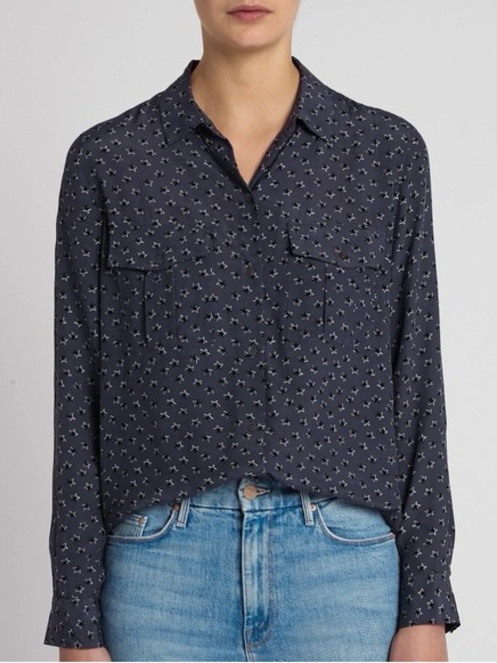 Rails Size XS Rhett Midnight Stars Button-Down Top